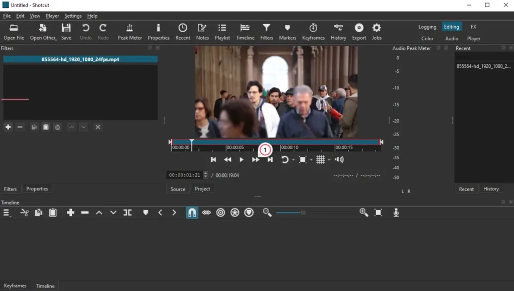 Shotcut أفضل برامج المونتاج المجانية للكمبيوتر