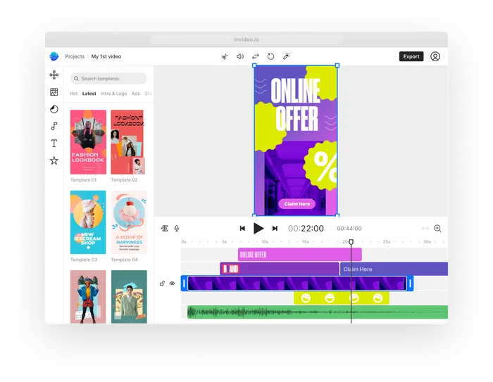 برنامج In تحميل برنامج Invideo للكمبيوتر بـ 5 خطوات بسيطة