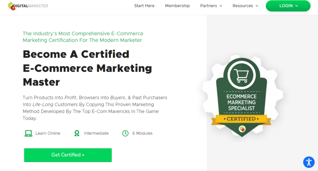 كن خبيرًا معتمدًا في تسويق التجارة الإلكترونية