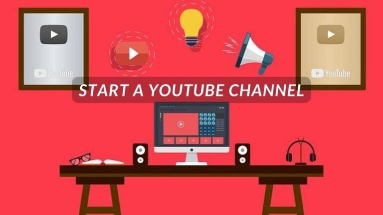 إنشاء قناة يوتيوب